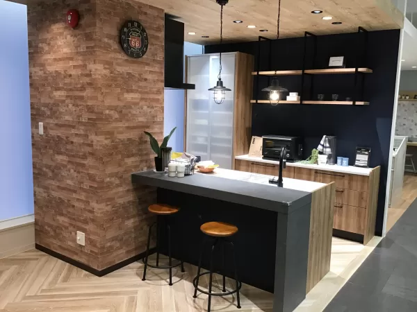 キッチン リフィット I型・ペニンシュラ型(対面式)レイアウト キッチン リフィット I型・ペニンシュラ型(対面式)レイアウト